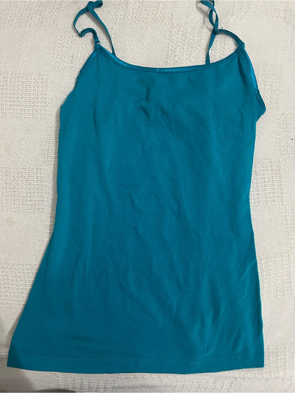 Ambiance Teal Spaghetti Strap Camisole